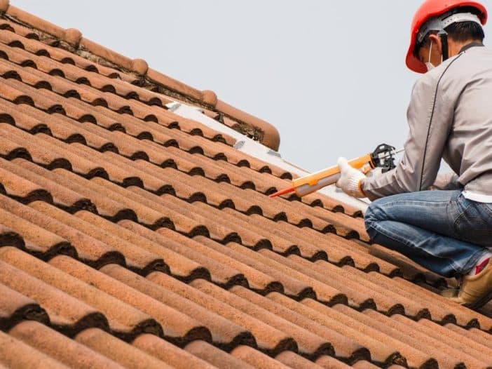 Quick roof leak repair