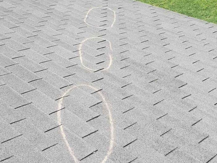 Roof inspection detail